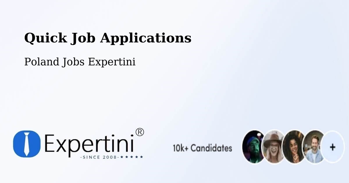 Quick Apply Feature – Górno - Poland Jobs Expertini